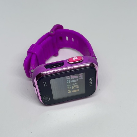 VTECH DX2 VT20192 Kids Purple Digital Watch New Battery Working New Battery - Picture 6 of 8